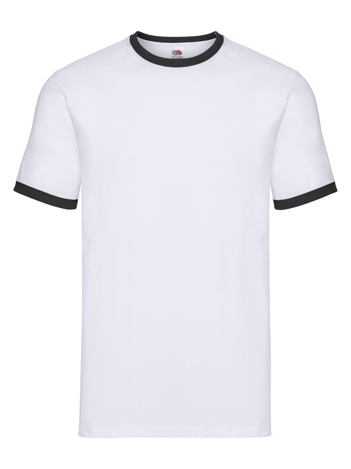 Ringer-T Valueweight - TH - Blanc-Noir