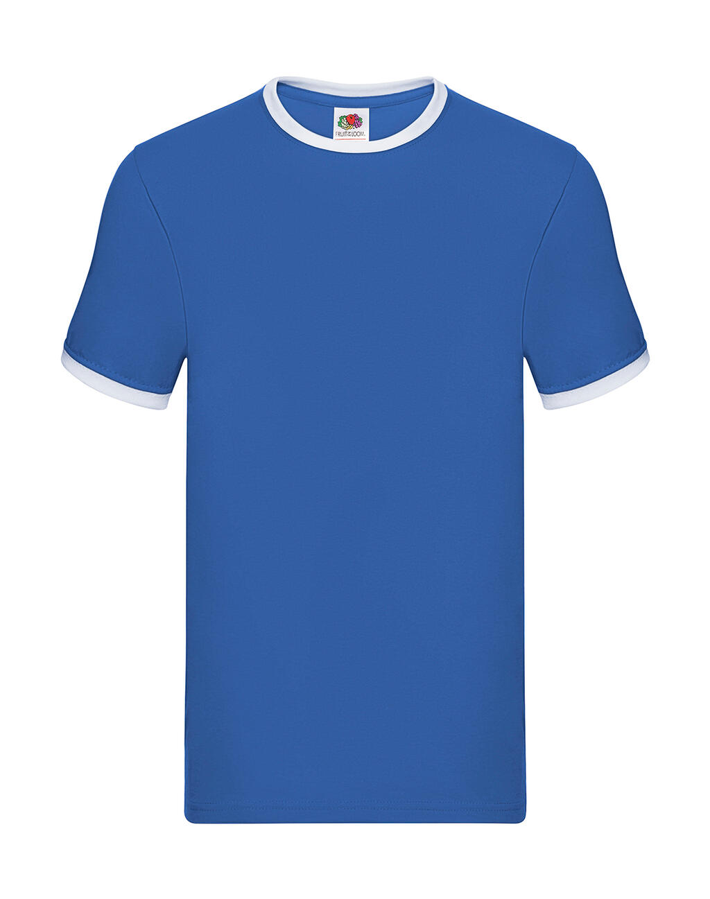 Ringer-T Valueweight - 353 - Royal/Blanc