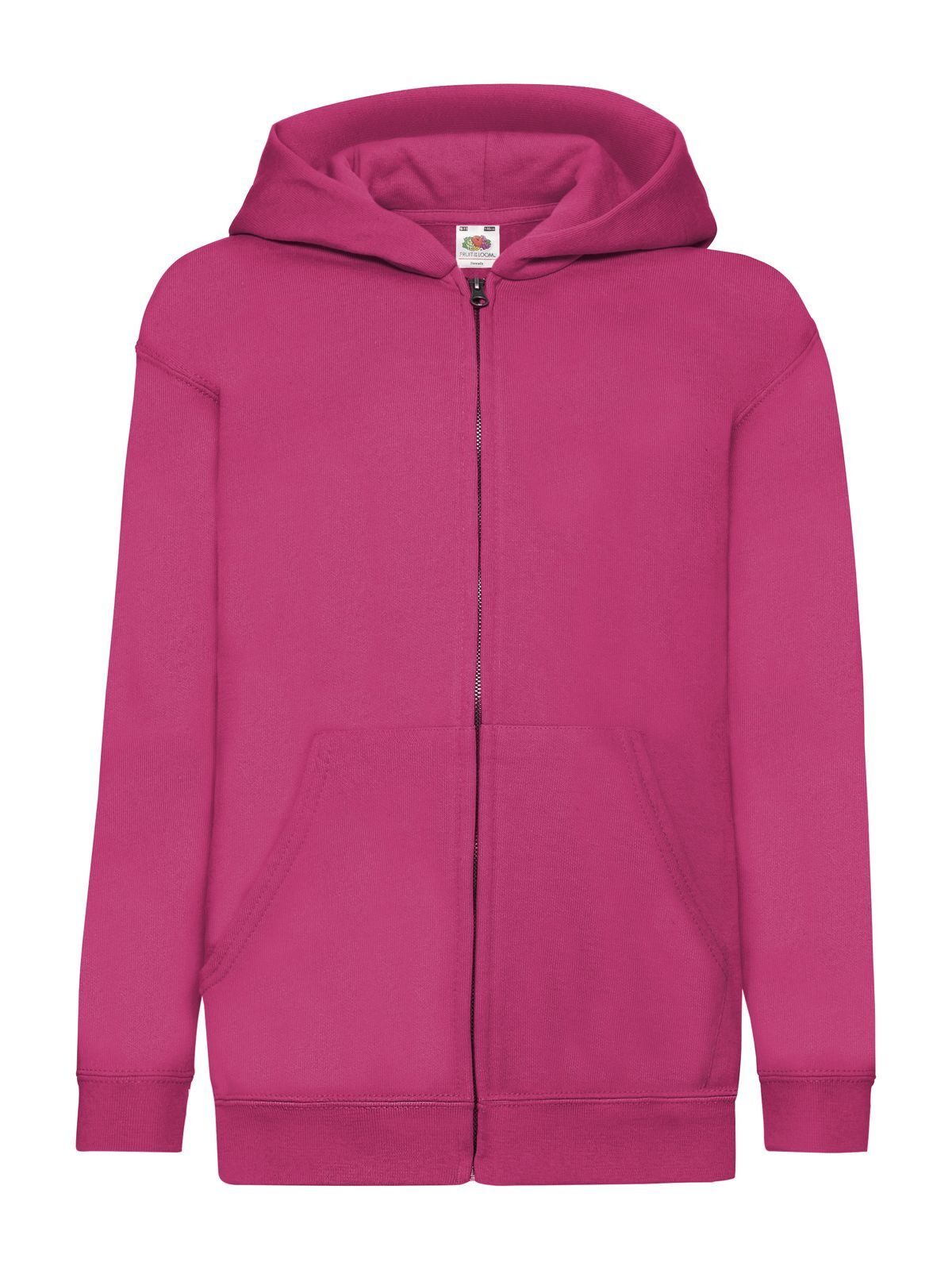Klassieke sweatjas met capuchon voor kinderen - 57 - Fuchsia