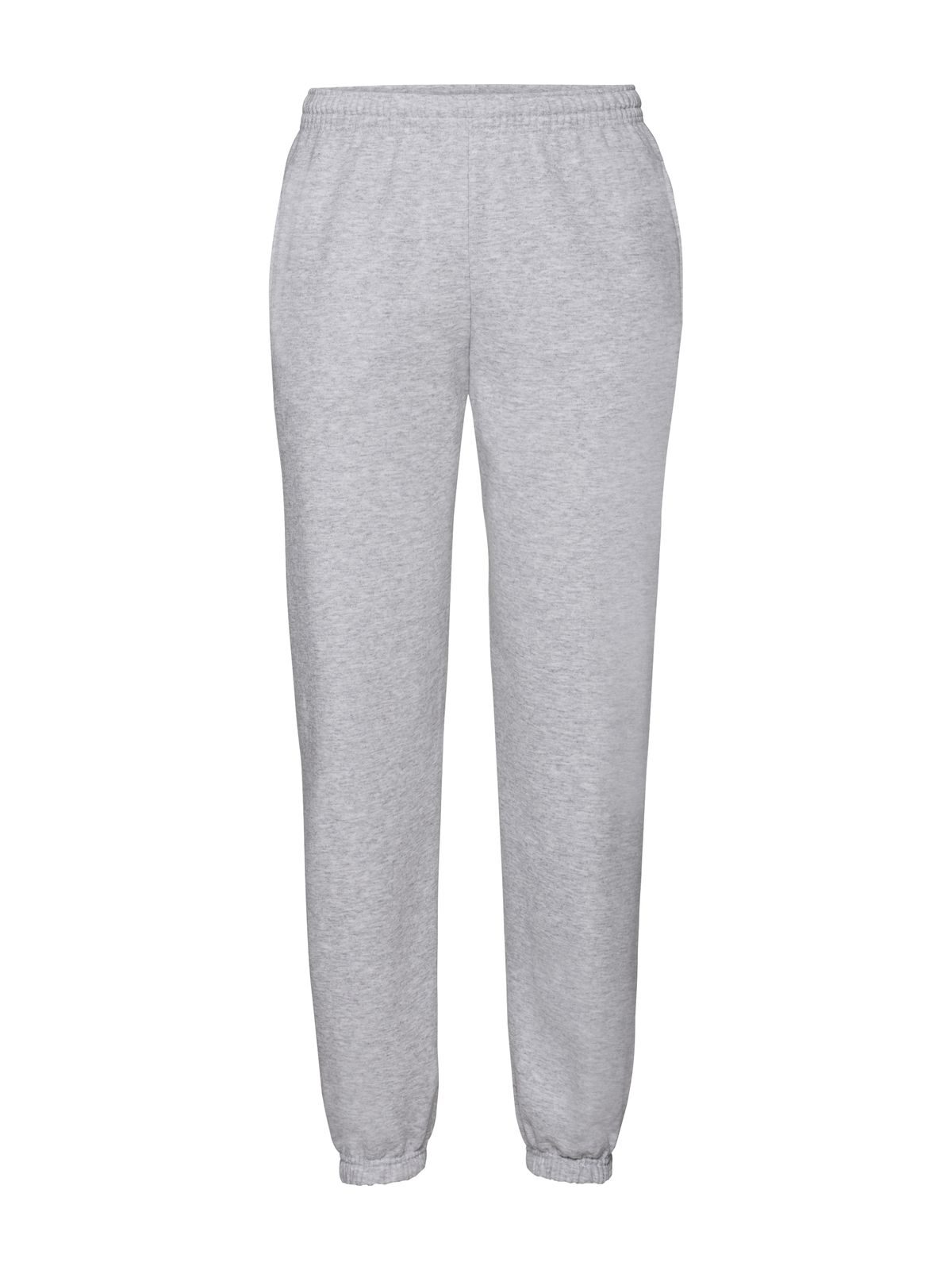 Klassieke joggingbroek met elastische boorden - 94 - Heather Grey