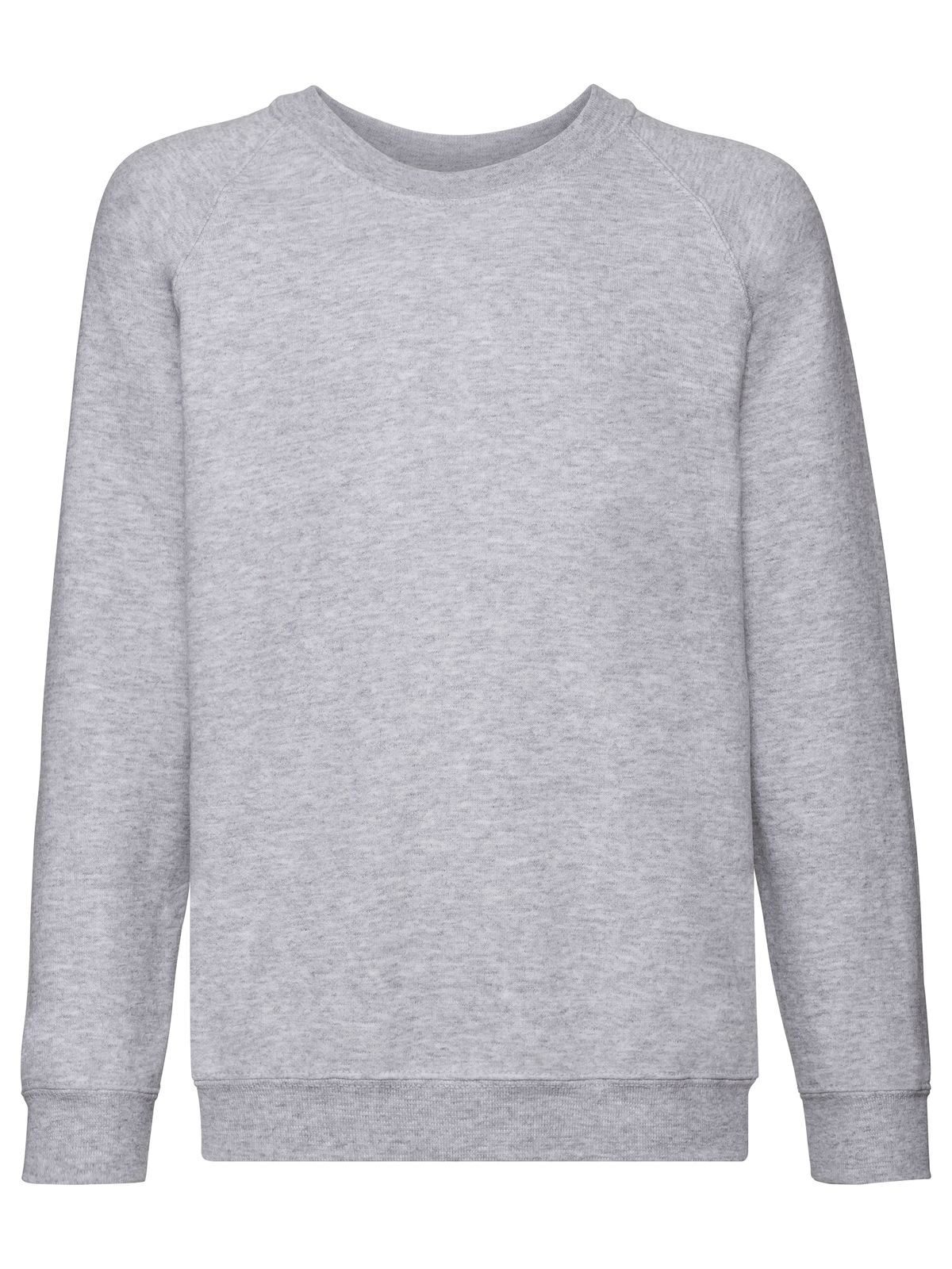 Klassieke raglan sweater voor kinderen - 94 - Heather Grey