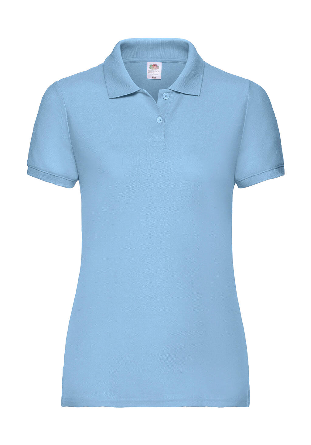 Polo coupe femme 65/35 - YT - Bleu ciel
