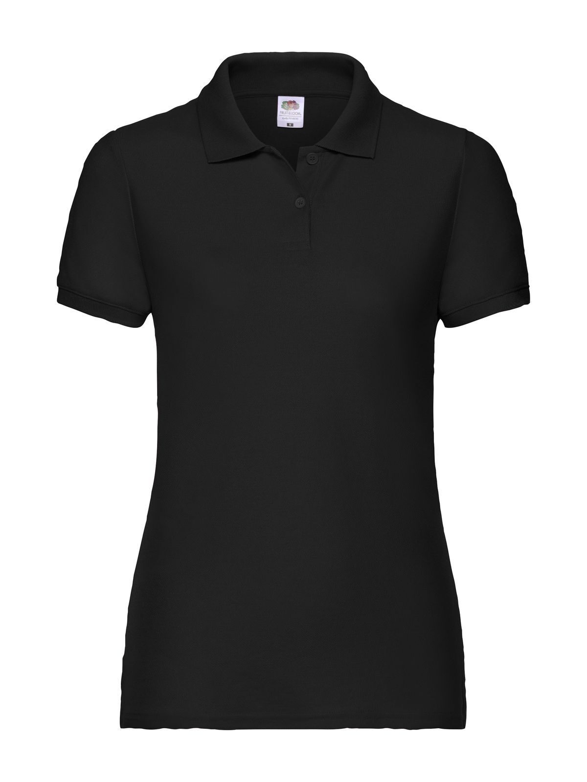 Polo coupe femme 65/35 - 36 - Noir