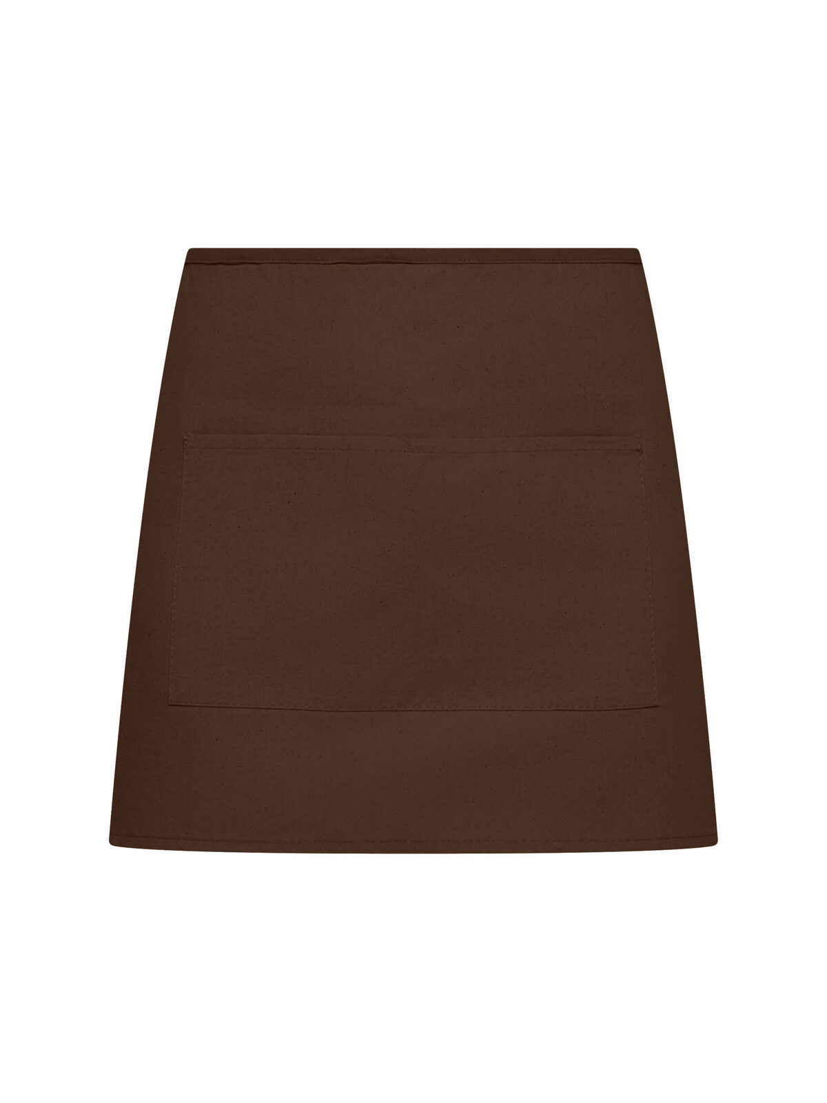 Demi-tablier basique avec poche - BR - Marron