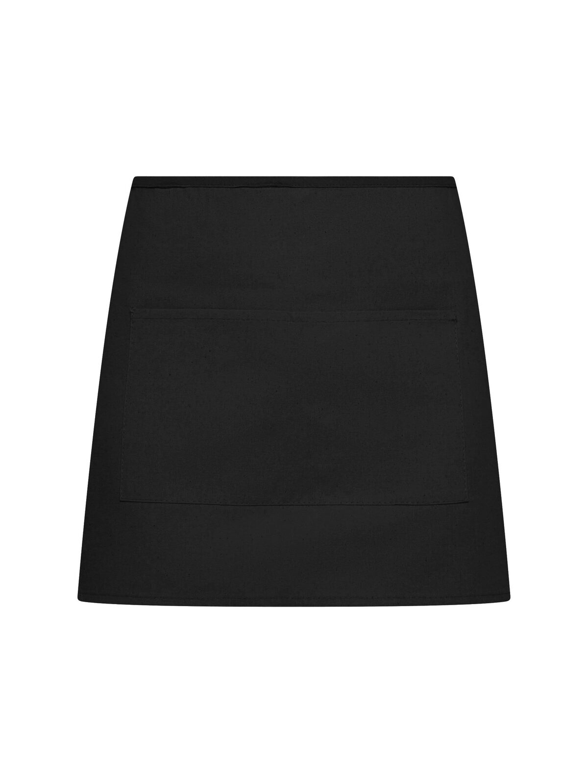 Demi-tablier basique avec poche - BK - BK-NOIR