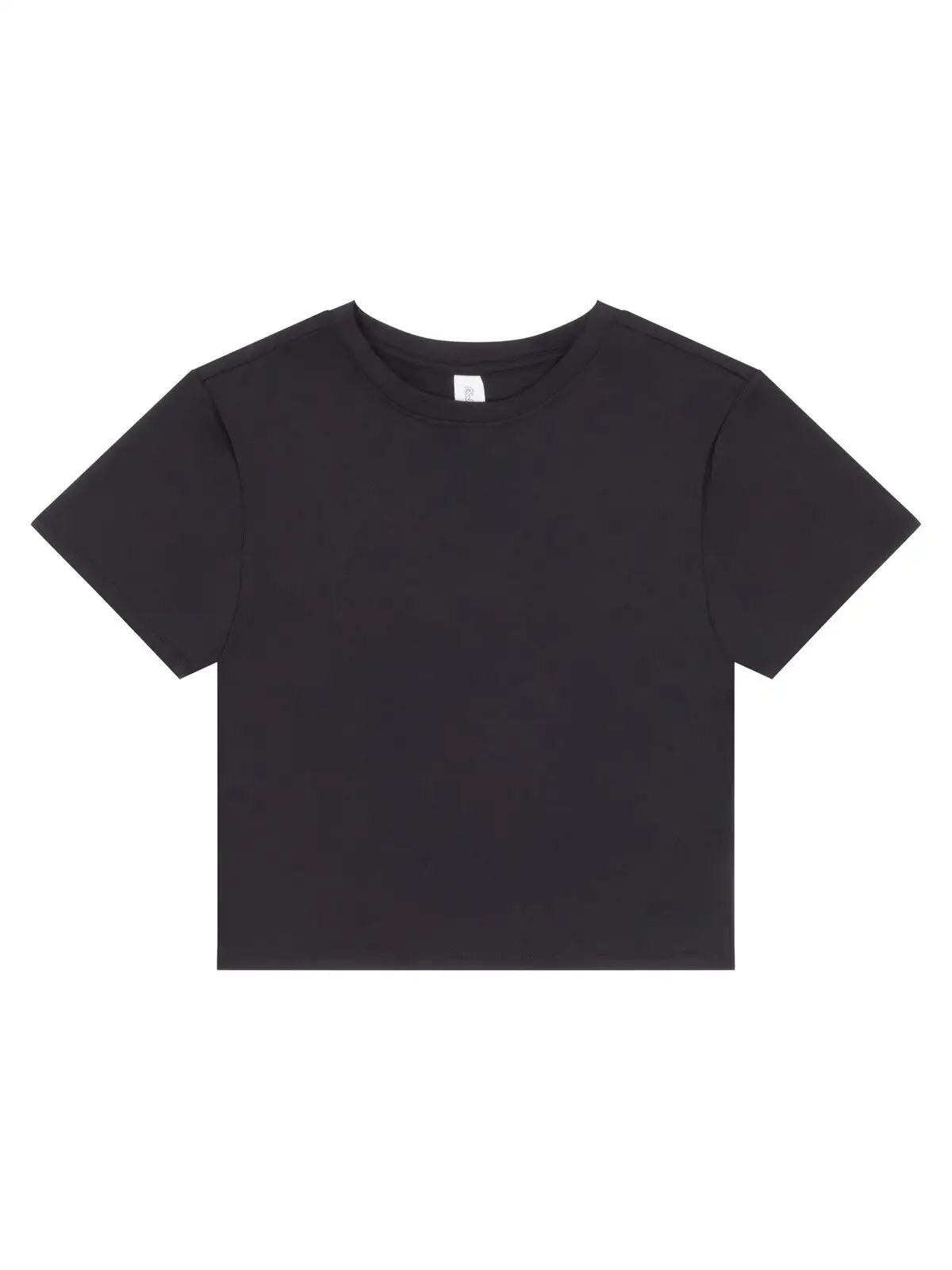 Dames cropped T-shirt van gerecycled materiaal