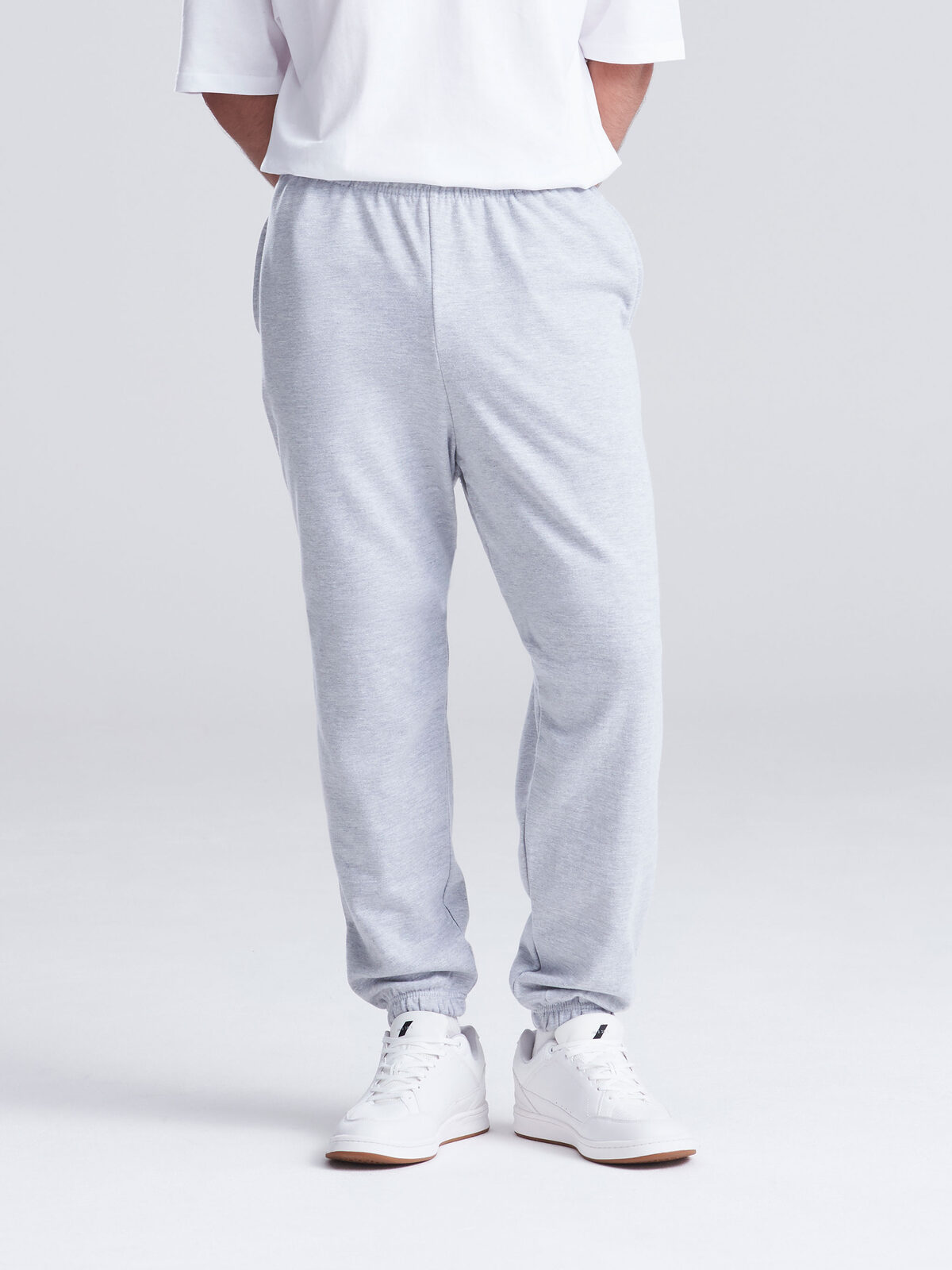 College joggingbroek met boord