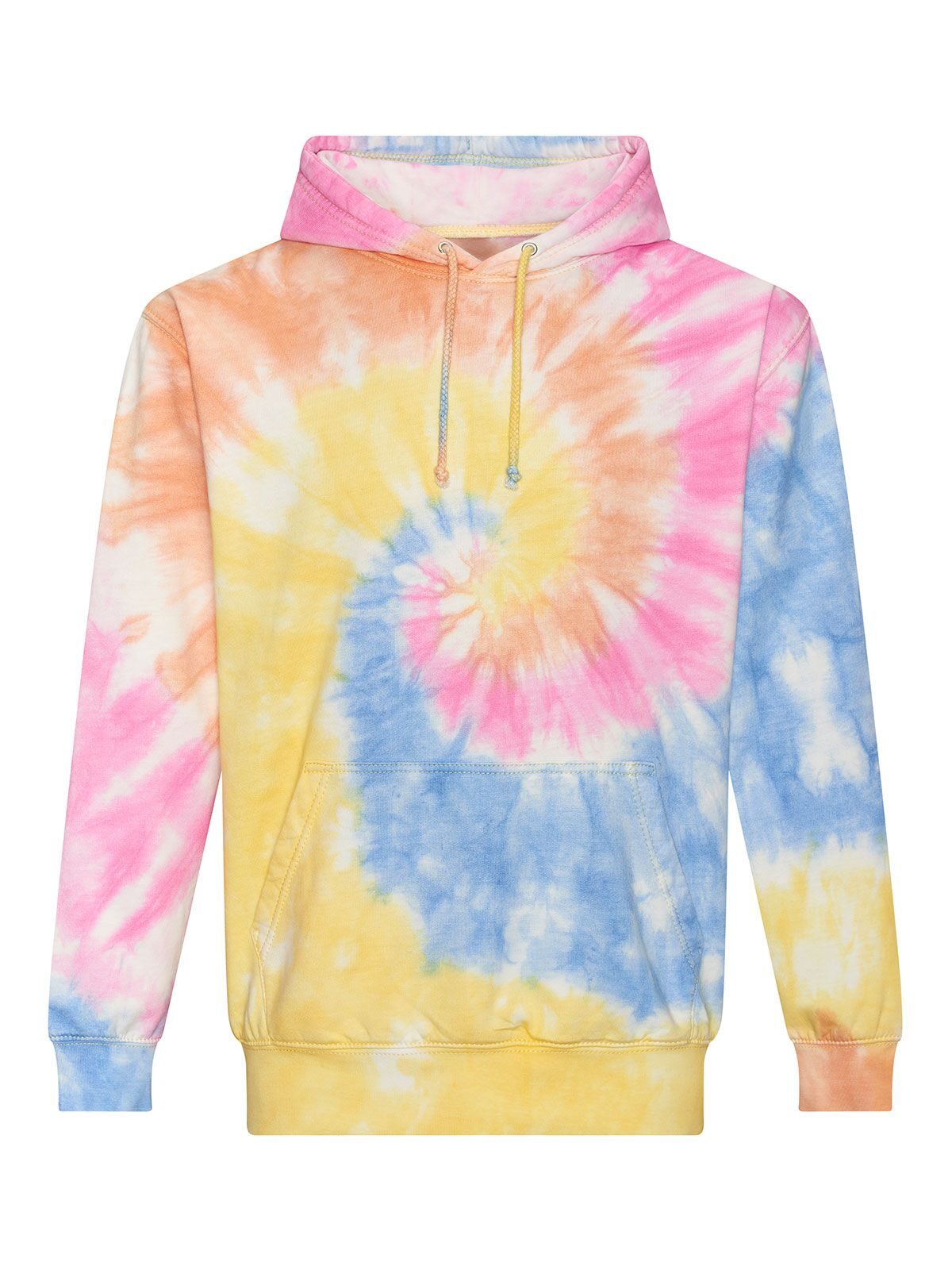 Sweat à capuche tie-dye AWDis - PSW - TOURBILLON PASTEL