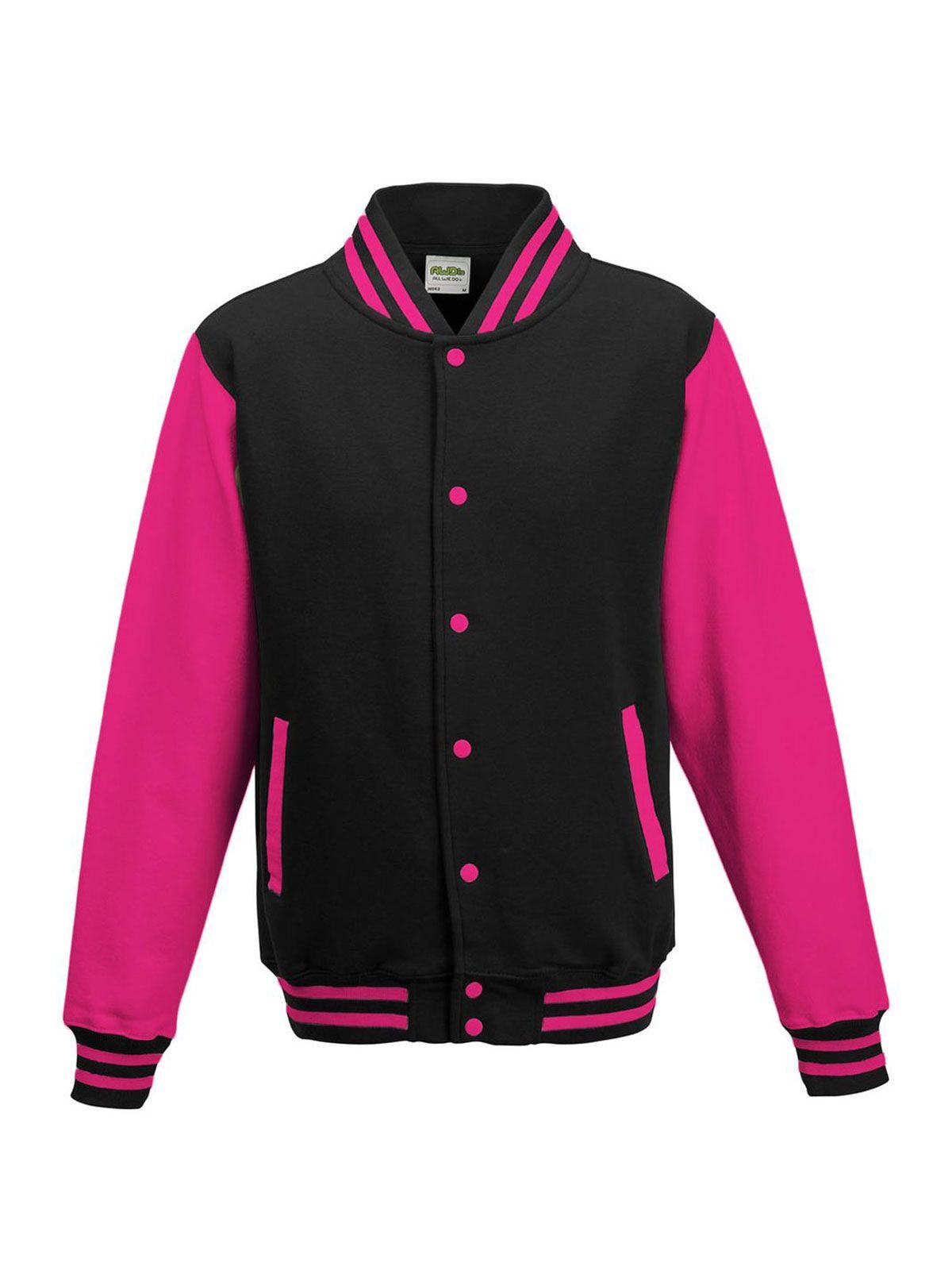 Veste universitaire - JBLHPK - NOIR DE JAIS/ROSE VIF