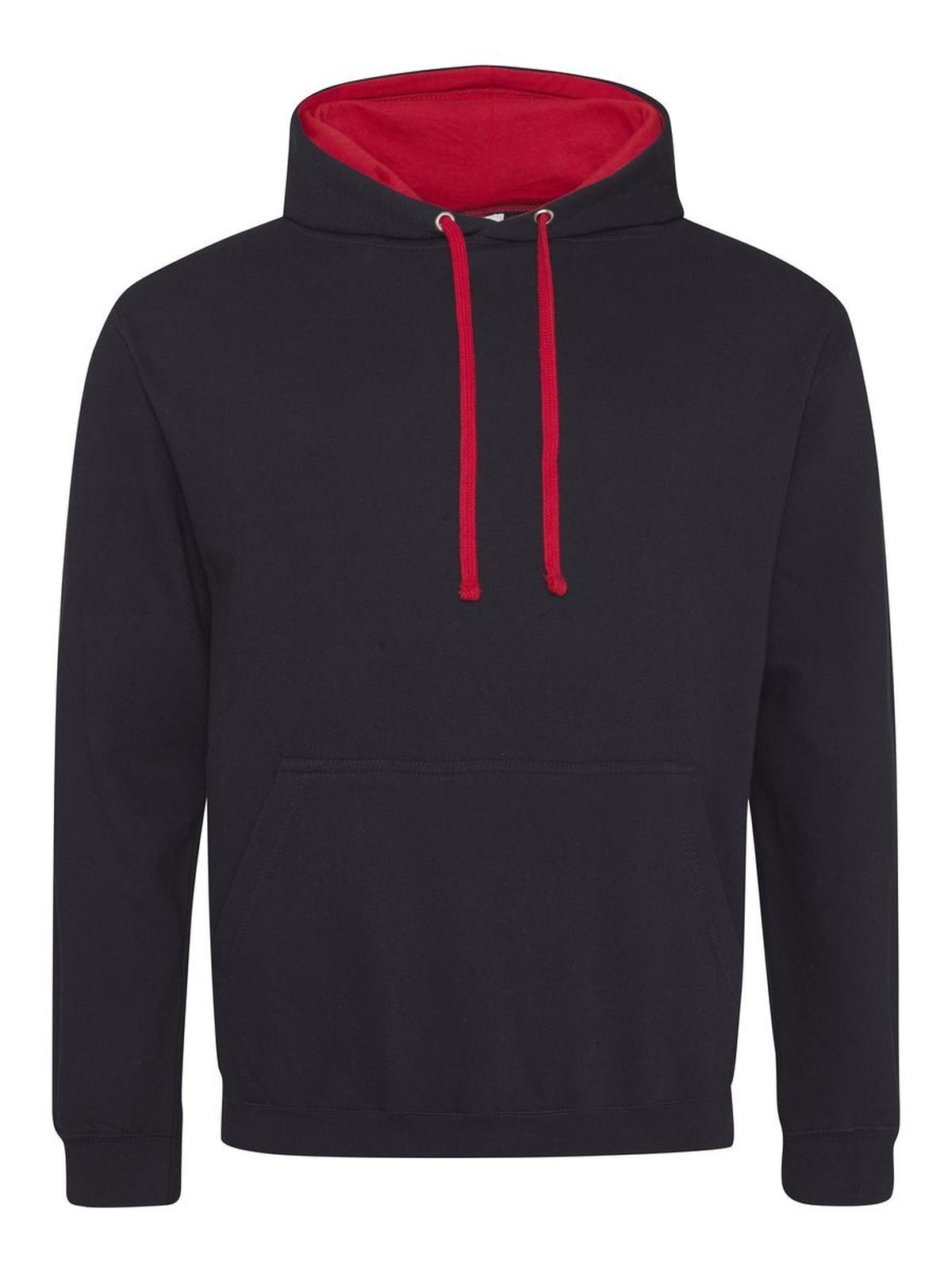 Sweat à capuche bicolore - JBLFIR - NOIR DE JAIS/ROUGE FEU