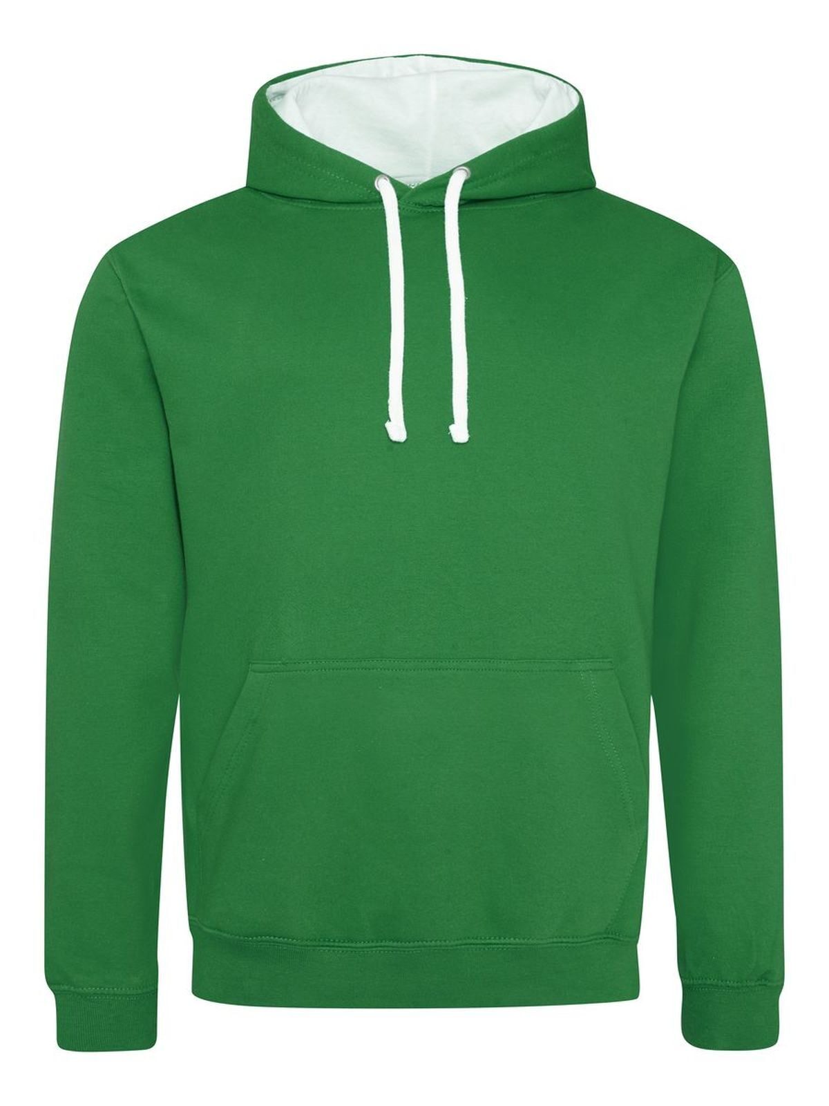 Sweat à capuche bicolore - KEL/ARW - KELLY/ARCTIC WHITE