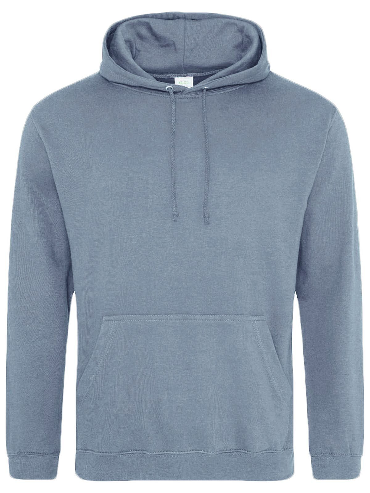 College Hoodie - DUB - STOFFIG BLAUW