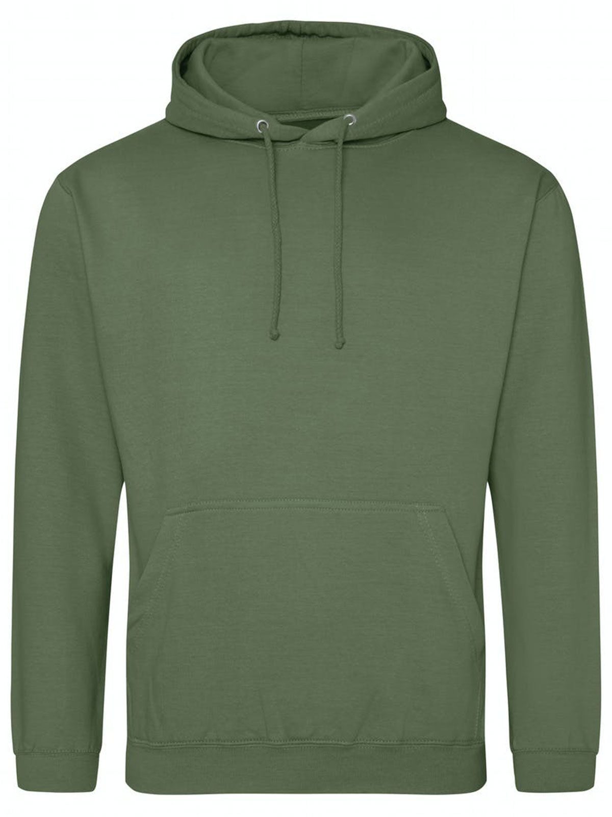 College Hoodie - ETG - Aards Groen