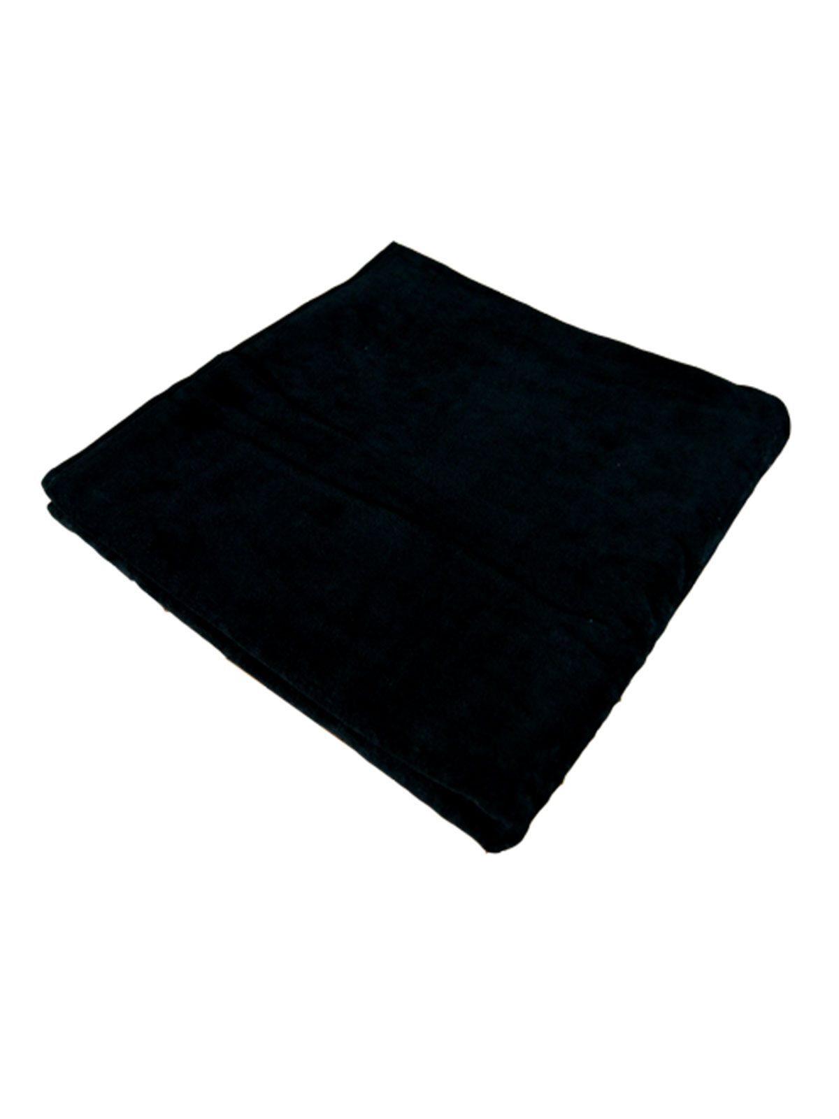 Velours handdoek 90x180 - 224 - Zwart
