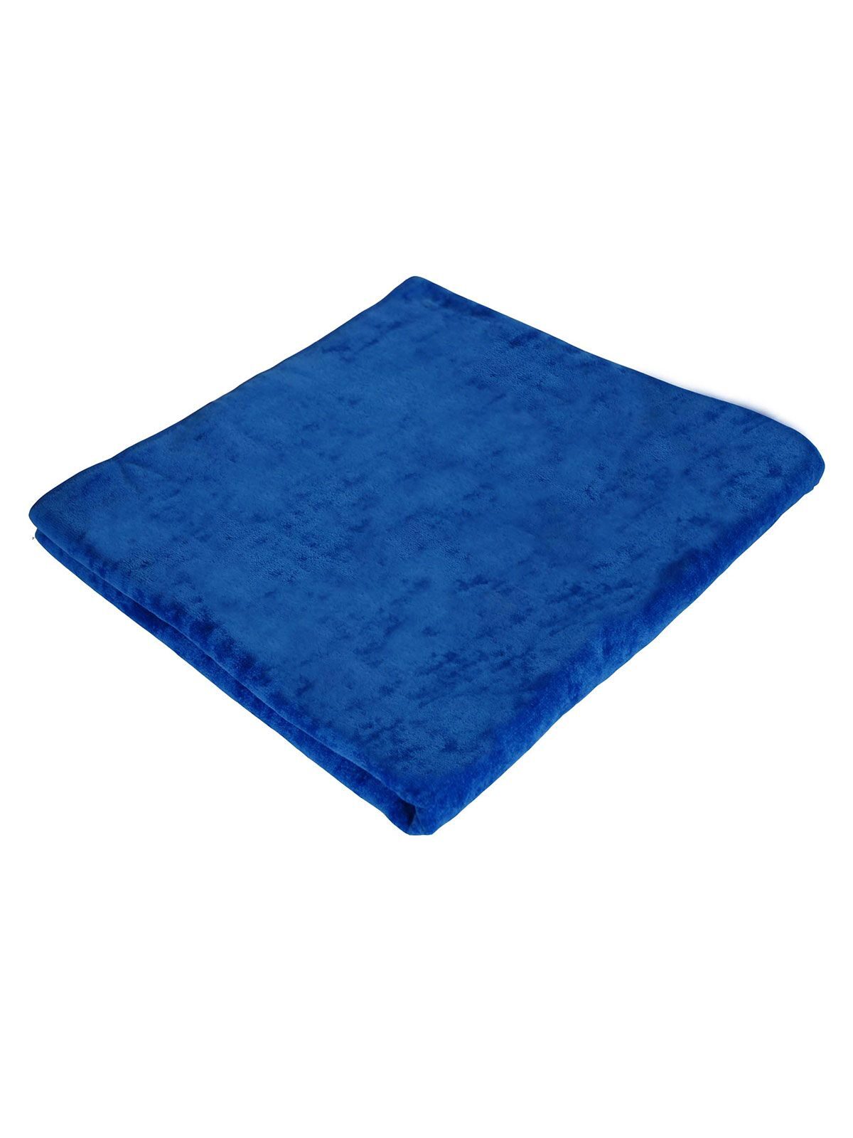 Velours handdoek 90x180 - 162 - Koningsblauw