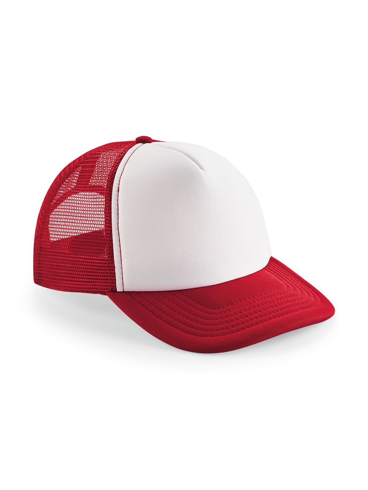 Vintage Snapback Trucker Cap - CSRW - Klassiek rood/wit