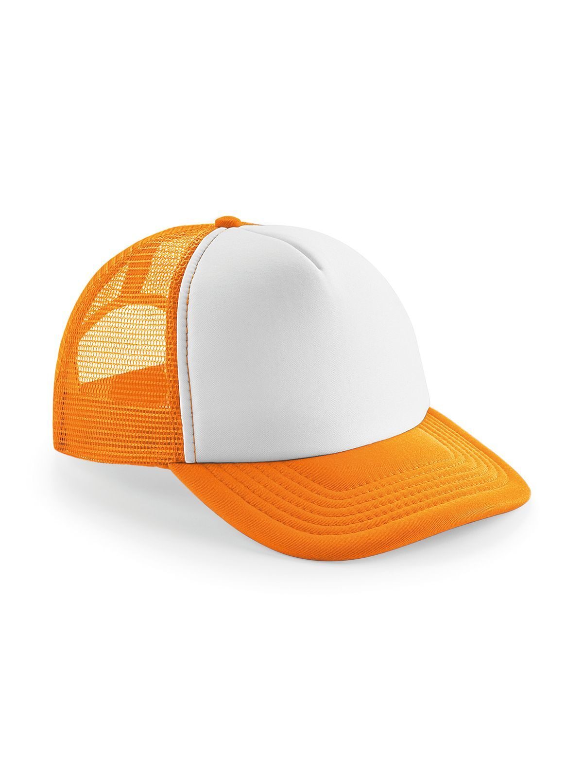 Vintage Snapback Trucker Cap - ORAW - Oranje/wit