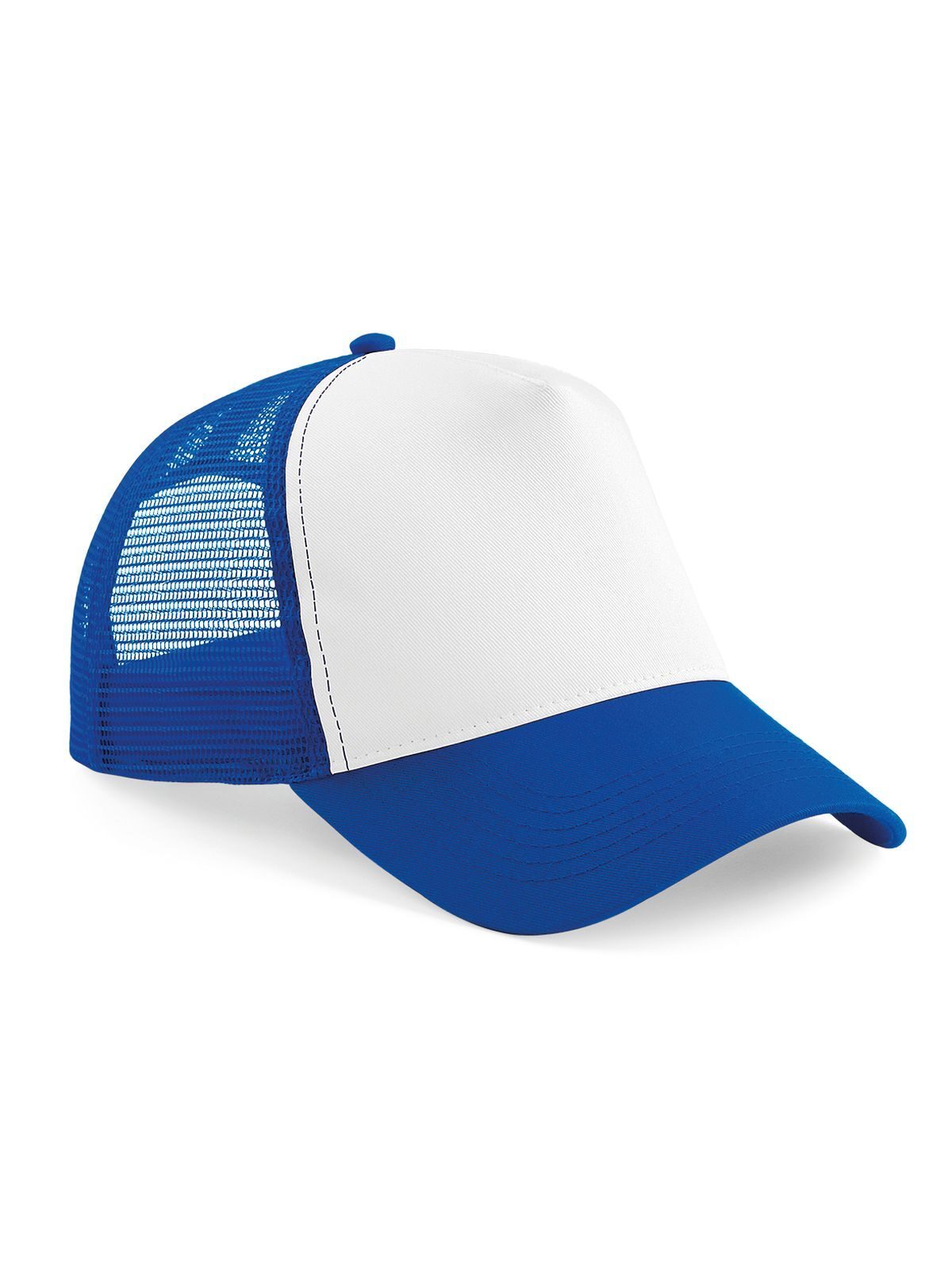 Snapback Trucker - BROW - Helder koningsblauw/wit