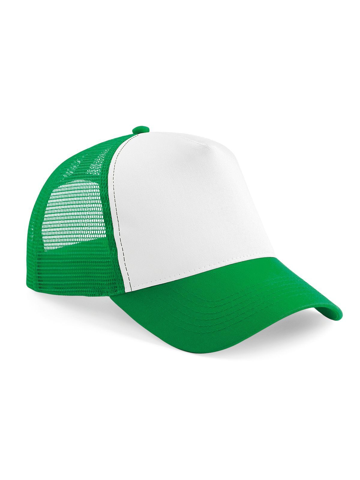 Snapback Trucker - PGRW - Puur groen/wit