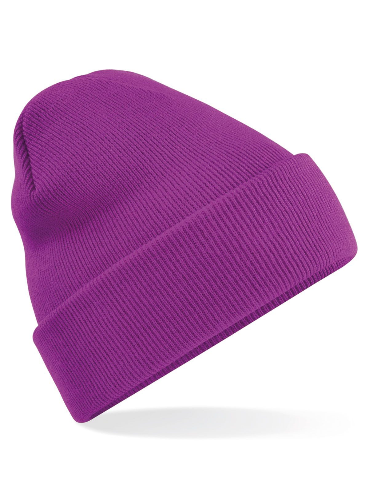 Originele muts met omslag - MAG - Magenta