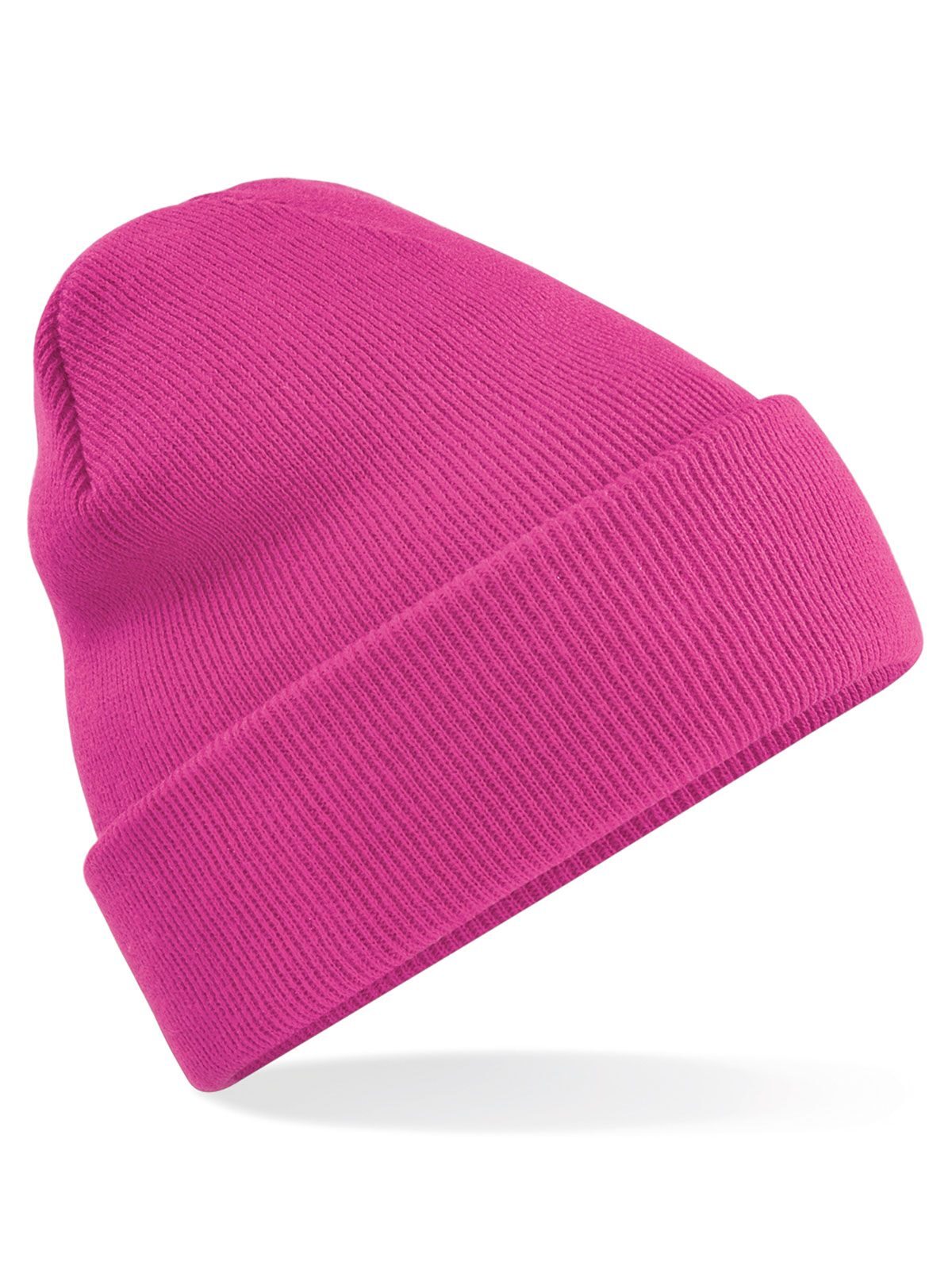 Originele muts met omslag - FUS - Fuchsia