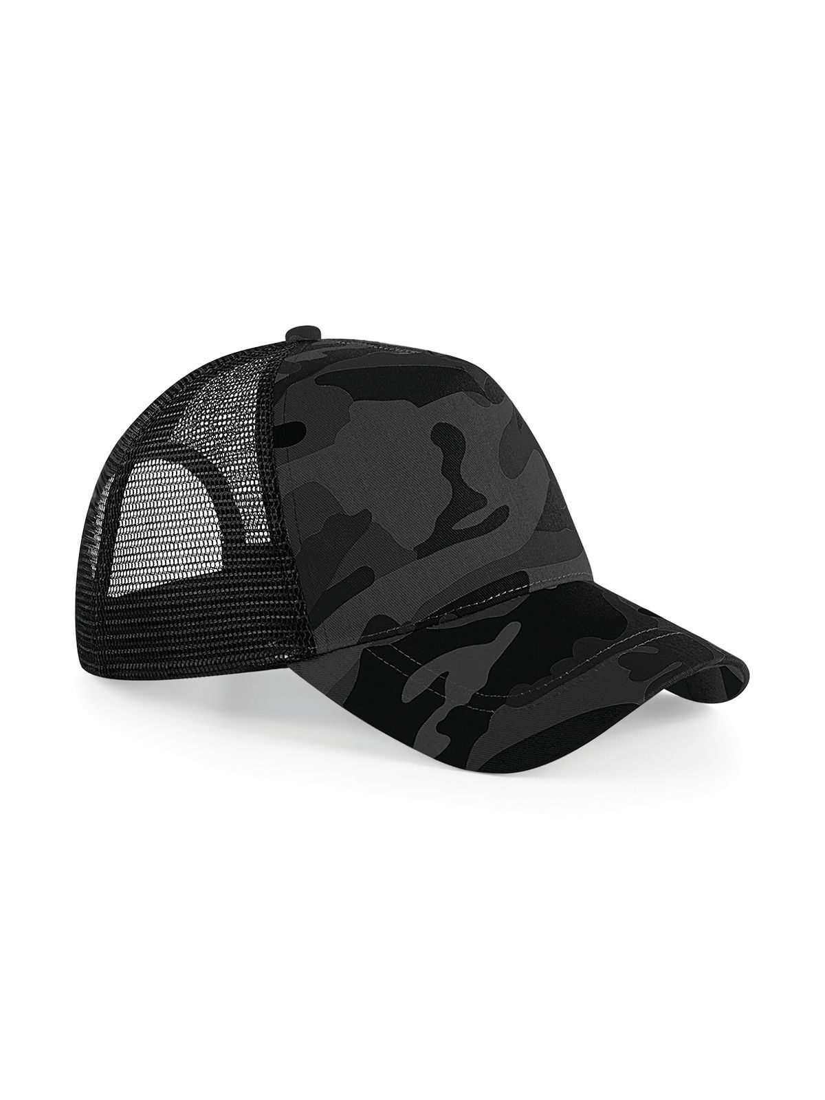 Camo Snapback Trucker - MIC - Middernacht camouflage