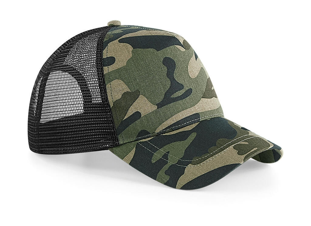 Camo Snapback Trucker - JUN - Junglecamouflage