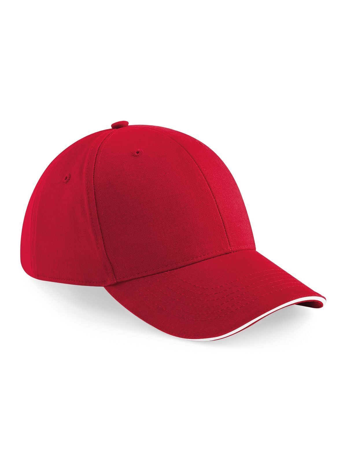 Athleisure 6-panel pet - CSRW - Klassiek rood/wit