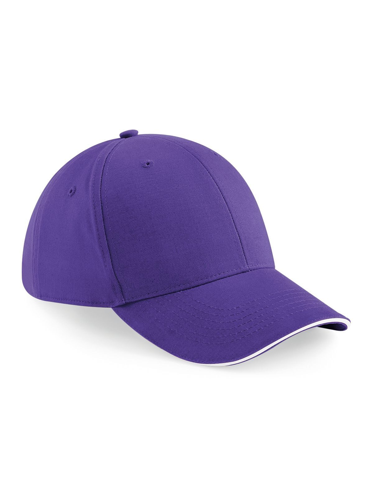 Athleisure 6-panel pet - PURW - Paars/wit