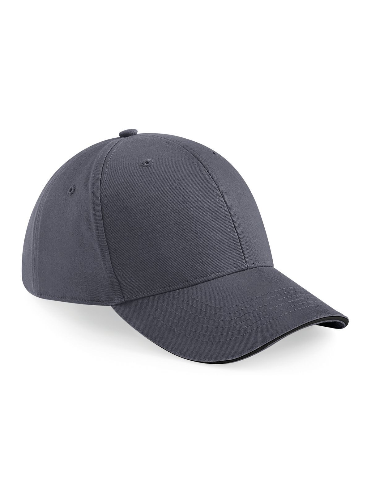 Athleisure 6-panel pet - GPHB - Grafietgrijs/zwart