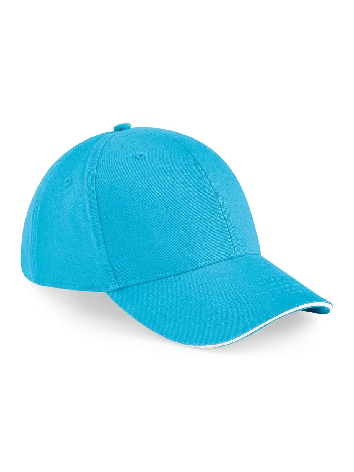 Athleisure 6-panel pet - SUBW - Surfblauw/wit