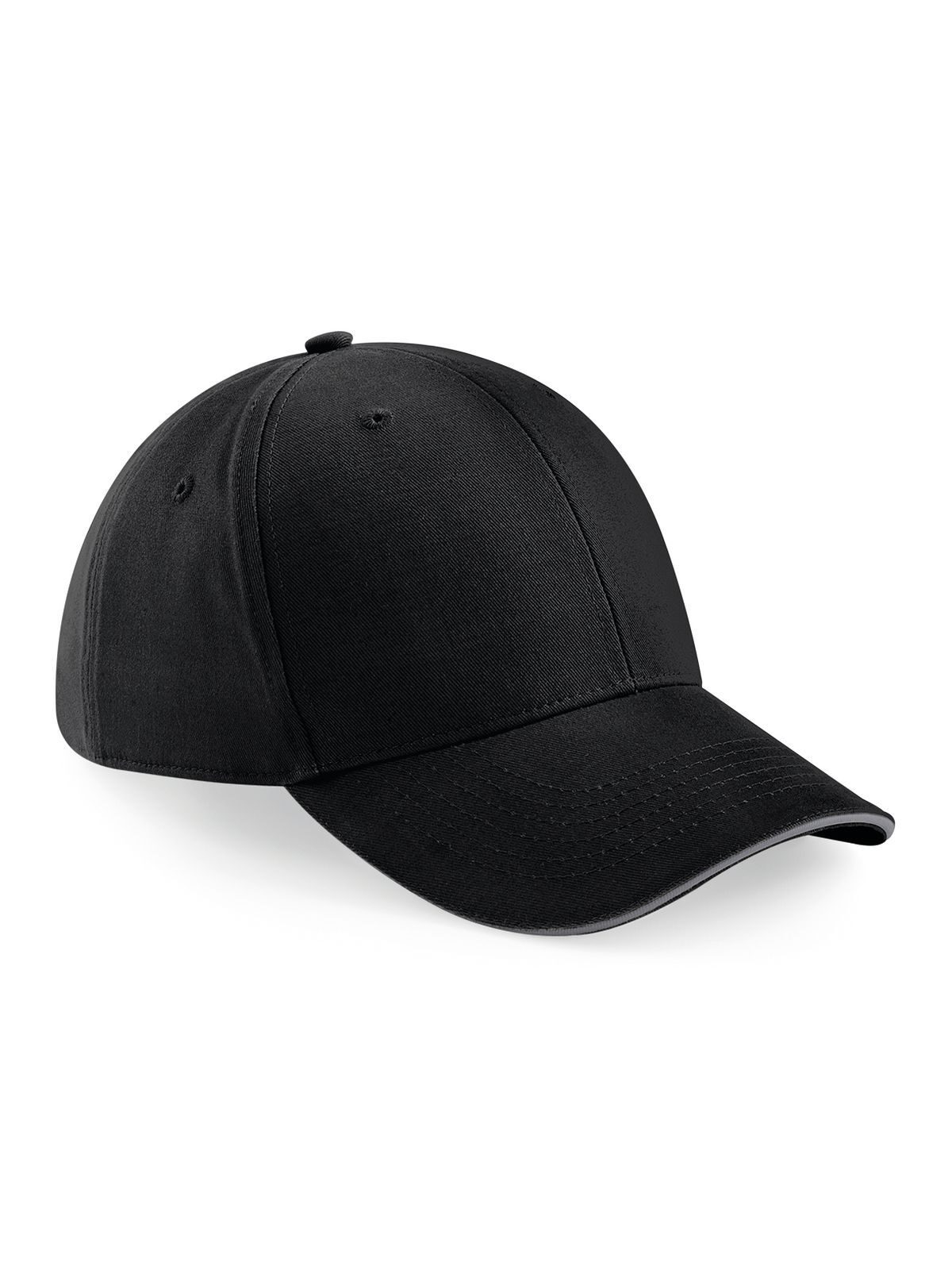 Athleisure 6-panel pet - BLKGP - Zwart/grafietgrijs