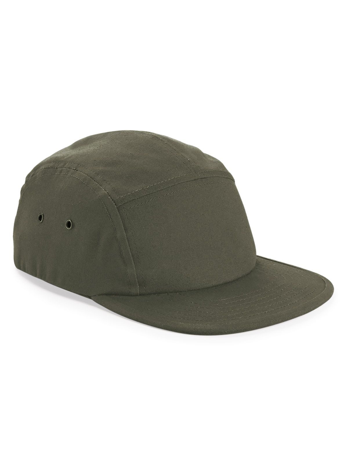 Canvas 5-panel camperkap - OLI - Olijfgroen