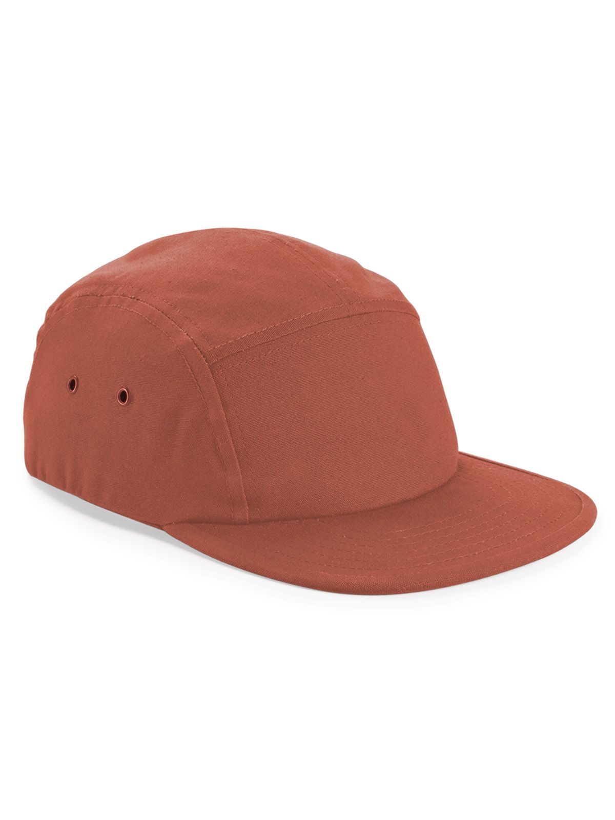 Canvas 5-panel camperkap - TER - Terracotta