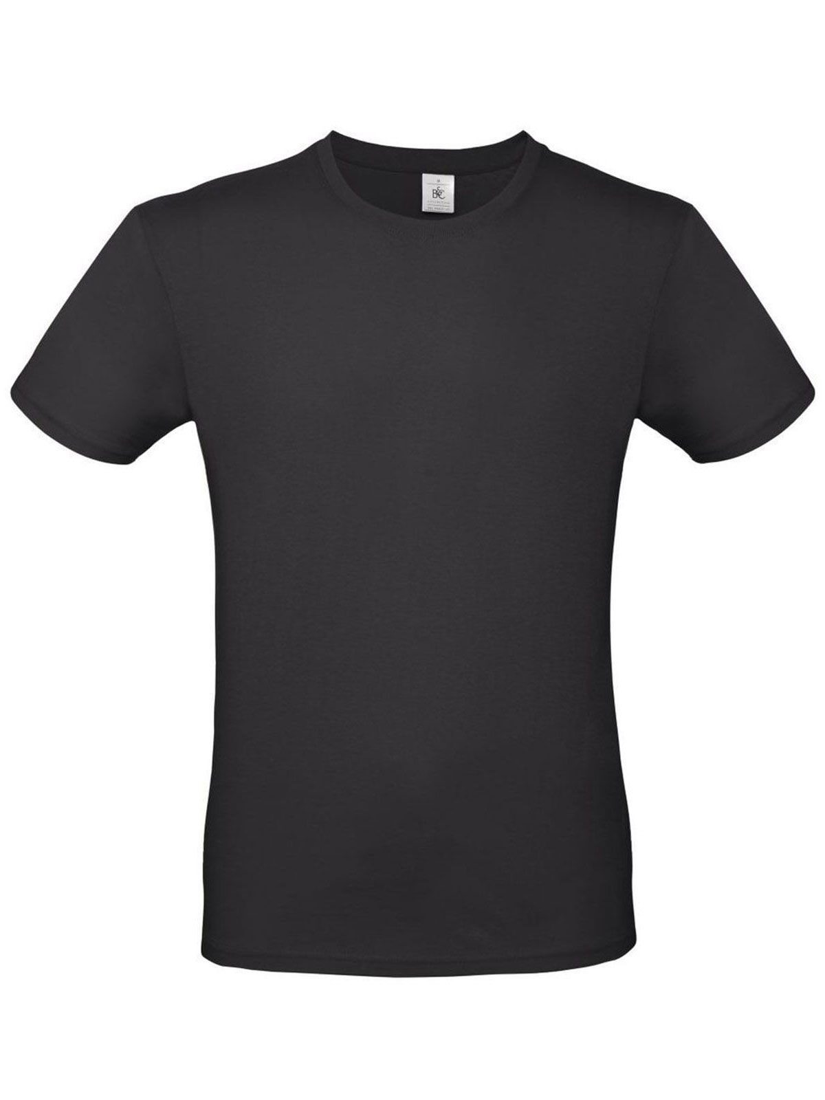 T-shirt #E150 - UB005 - Zwart Puur