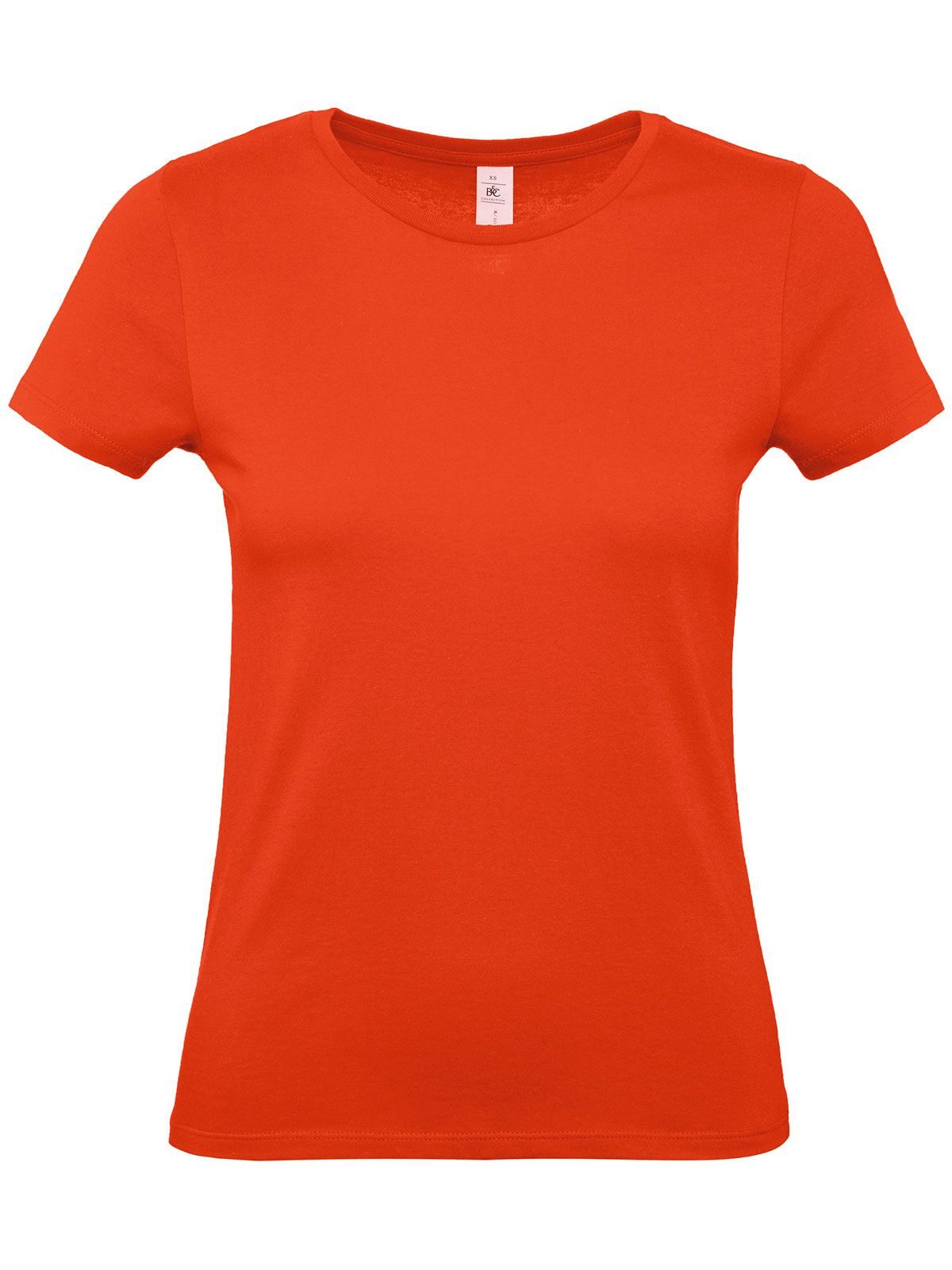 Dames T-shirt #E150 - FR007 - Vuurrood