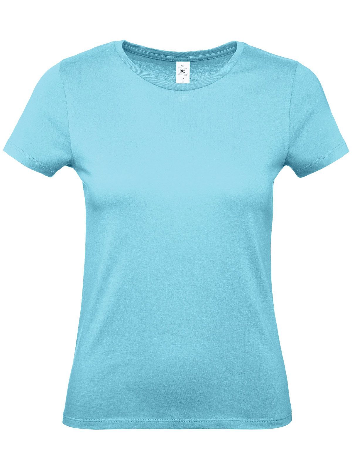 Dames T-shirt #E150 - TU440 - Turkoois