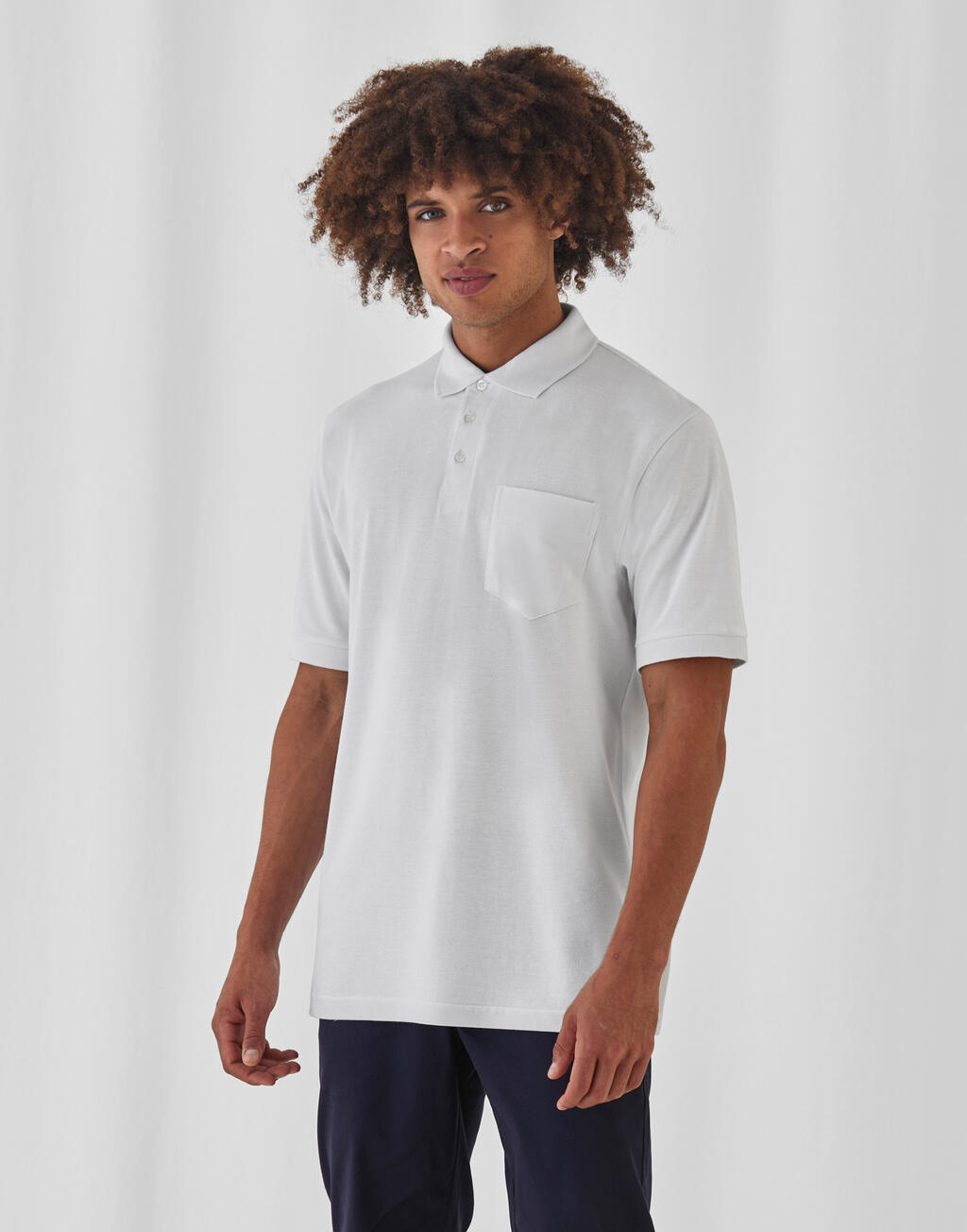 Polo Safran avec poche Safran - 101 - Noir