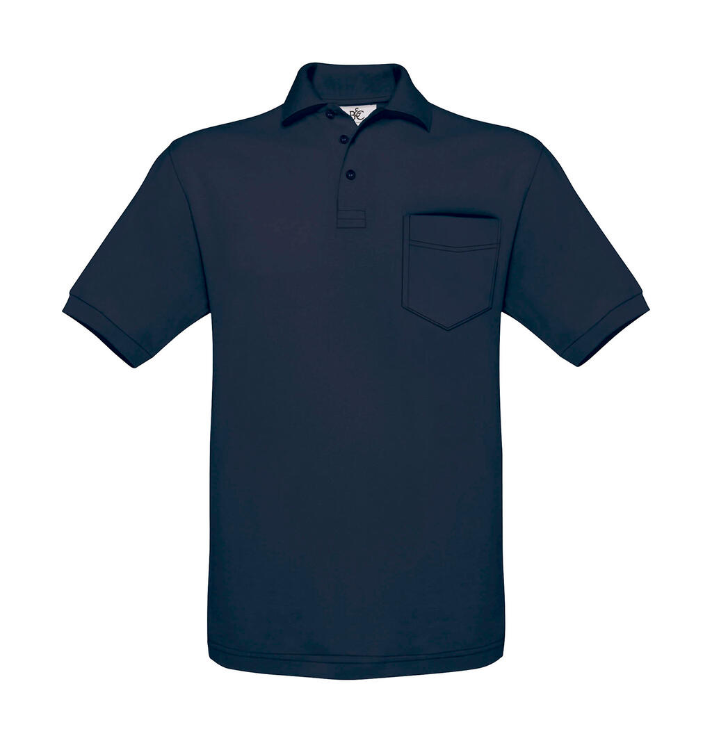 Polo Safran avec poche Safran - 200 - Marine