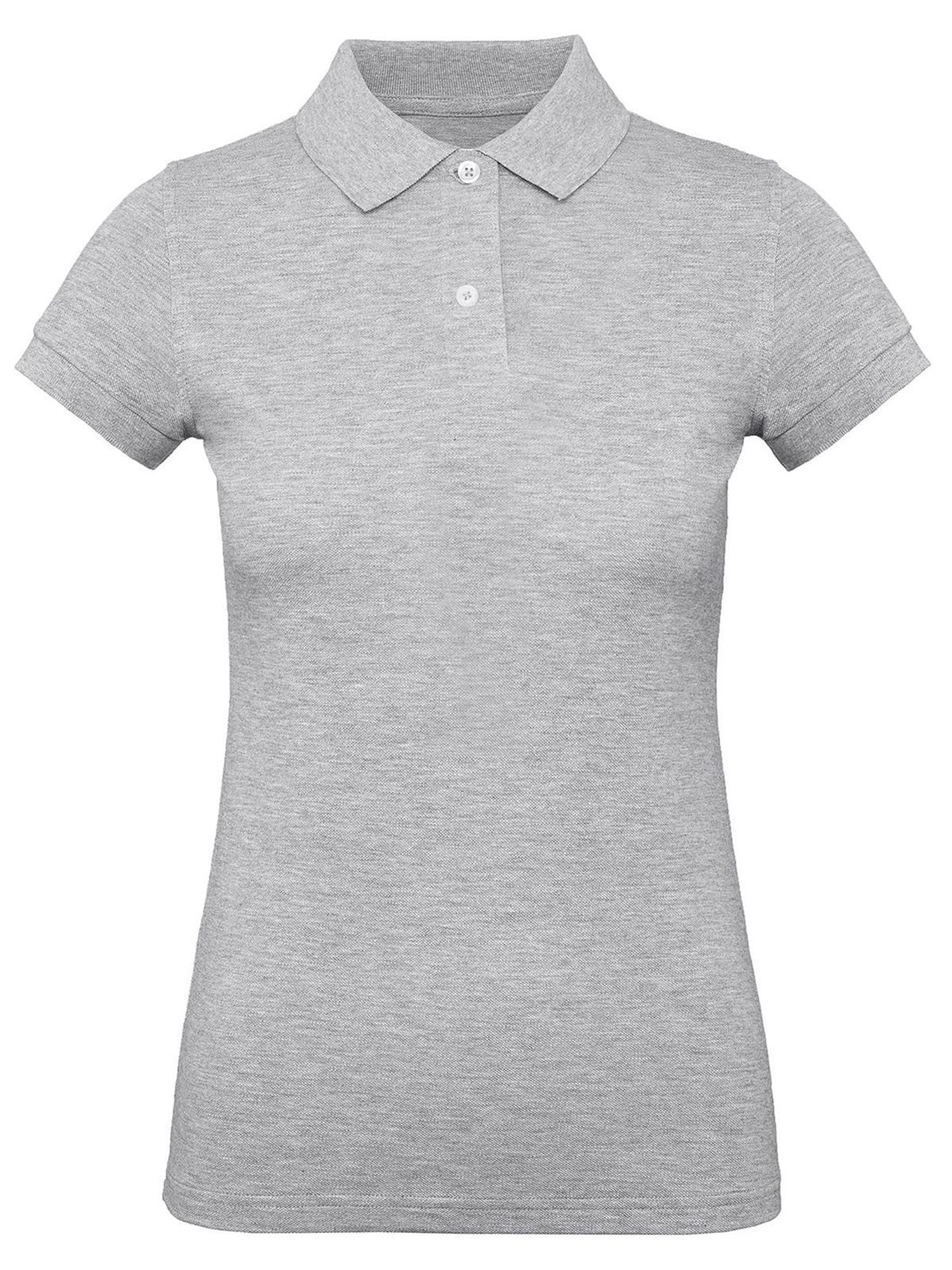 Polo Organic Inspire /femme - HG610 - Gris chiné