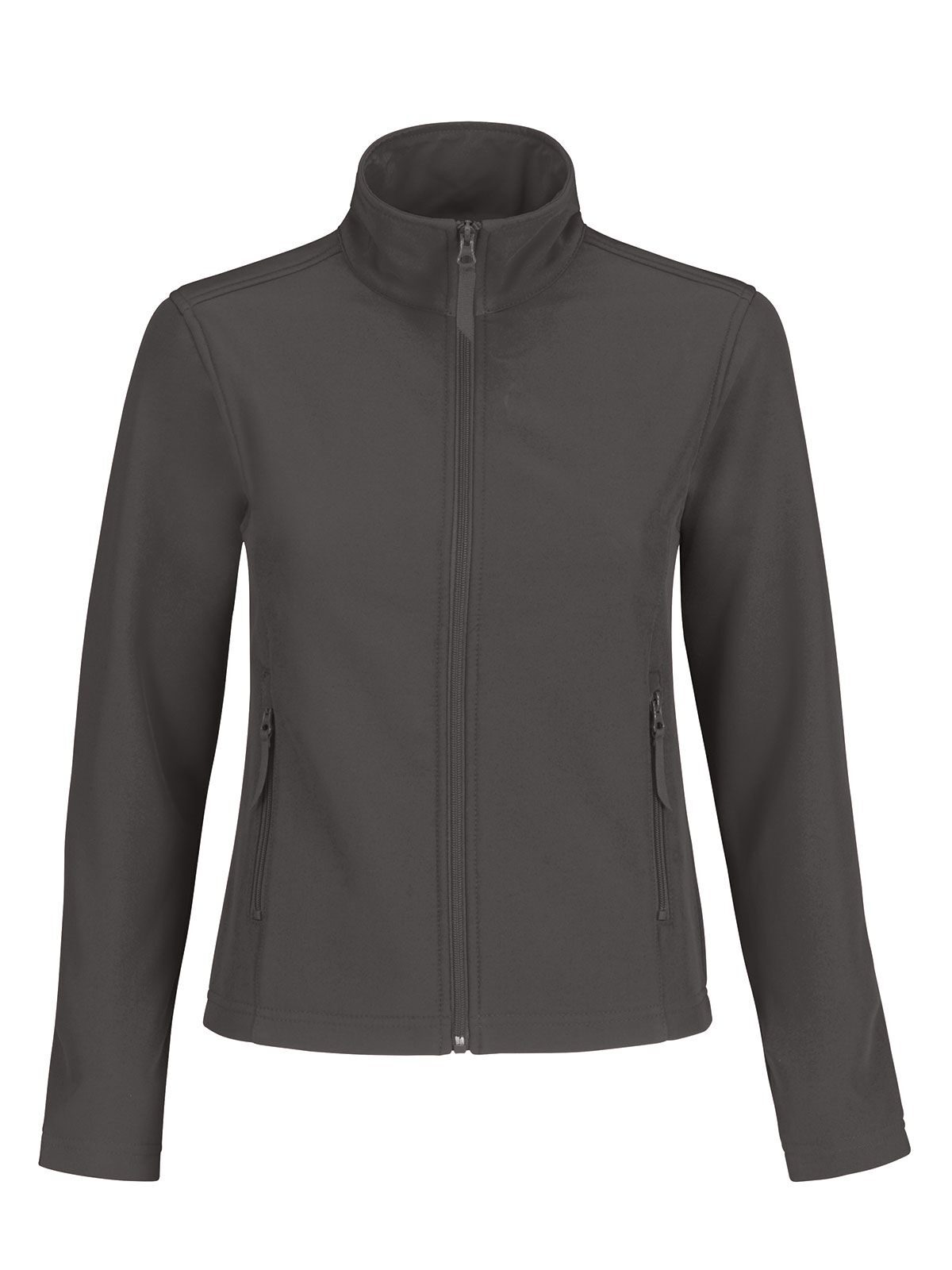Veste softshell femme ID701/femme - DG670 - Gris foncé