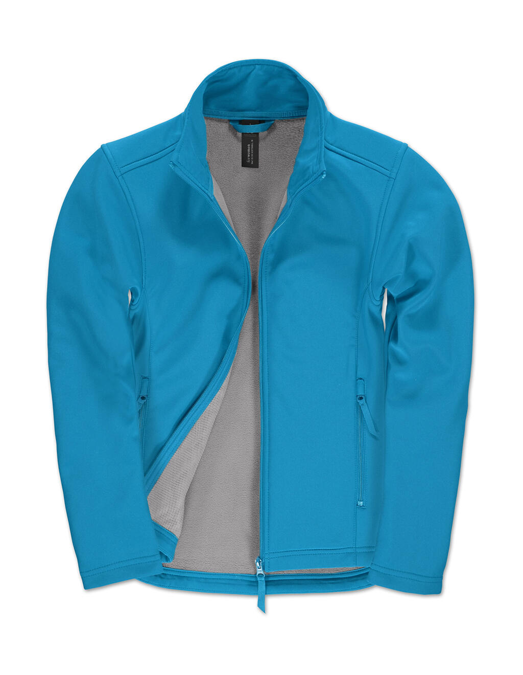 Veste softshell femme ID701/femme - 369 - Gris Atoll/Attitude