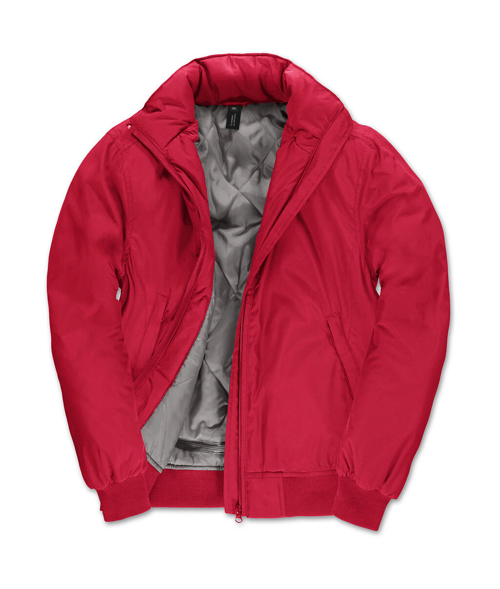Dames bomberjack met ronde hals - DE470 - Denim