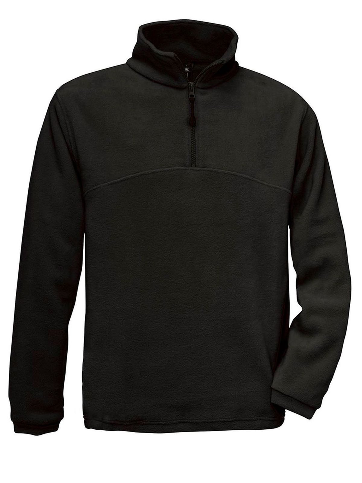 Polaire Highlander+ à fermeture éclair 1/4 - BL002 - Noir