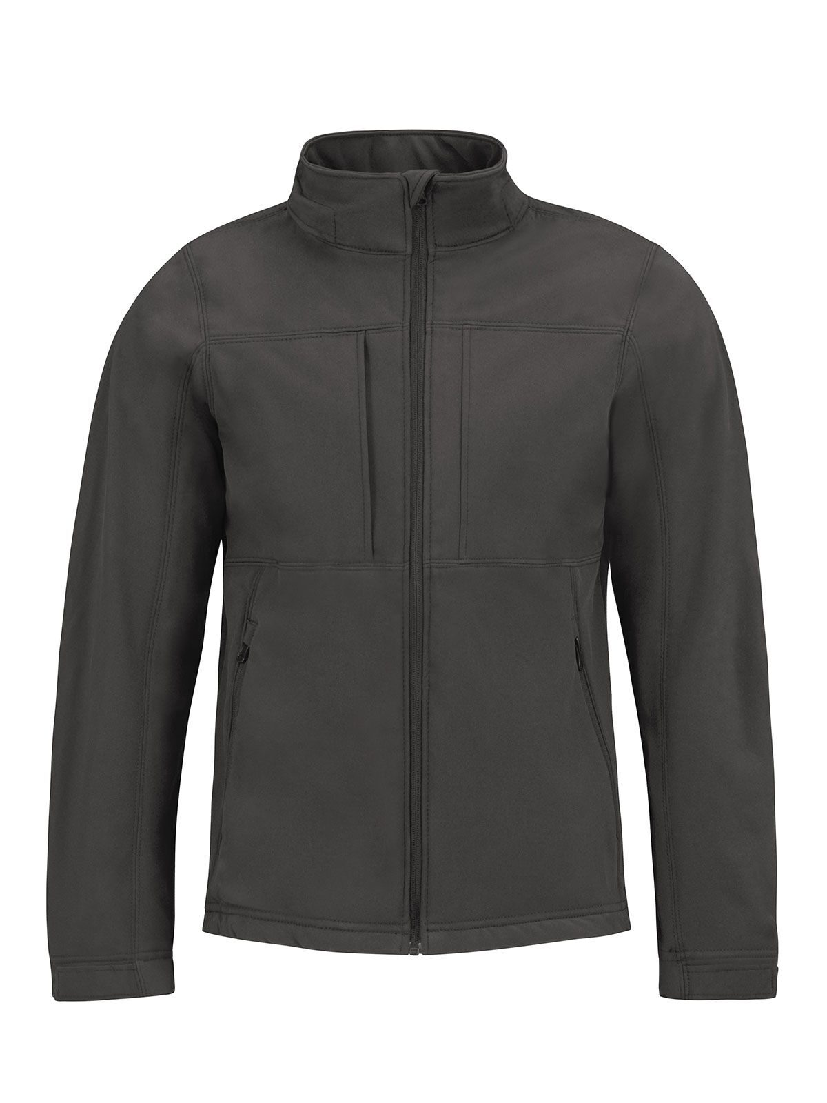 Veste softshell à capuche pour homme - DG670 - Gris foncé