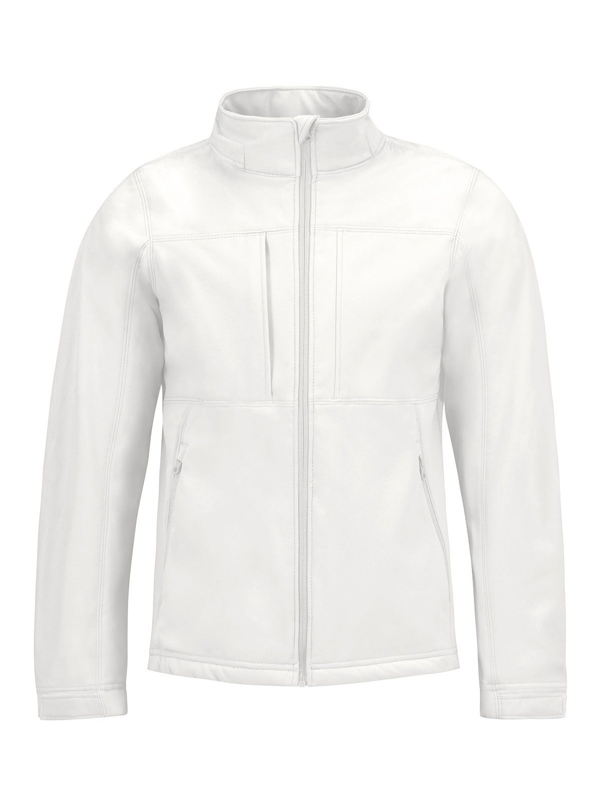 Veste softshell à capuche pour homme - WH001 - Blanc