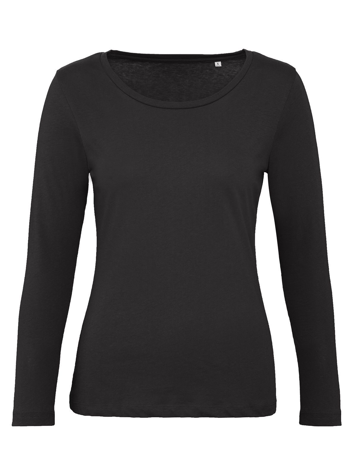 Inspire T-shirt met lange mouwen /Dames_° - BL002 - Zwart