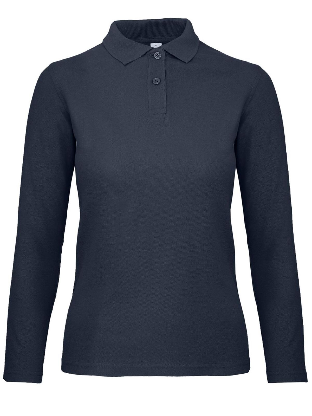 Polo à manches longues pour femme ID 001 - NA003 - Marine