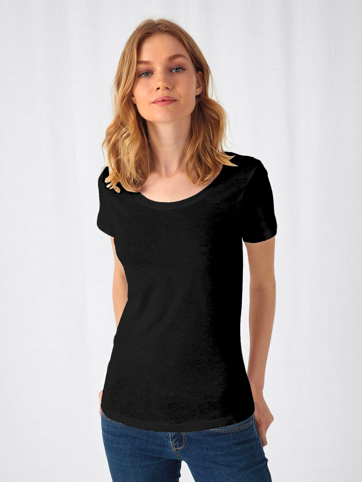 INSPIRE SLUB T BIO FEMME