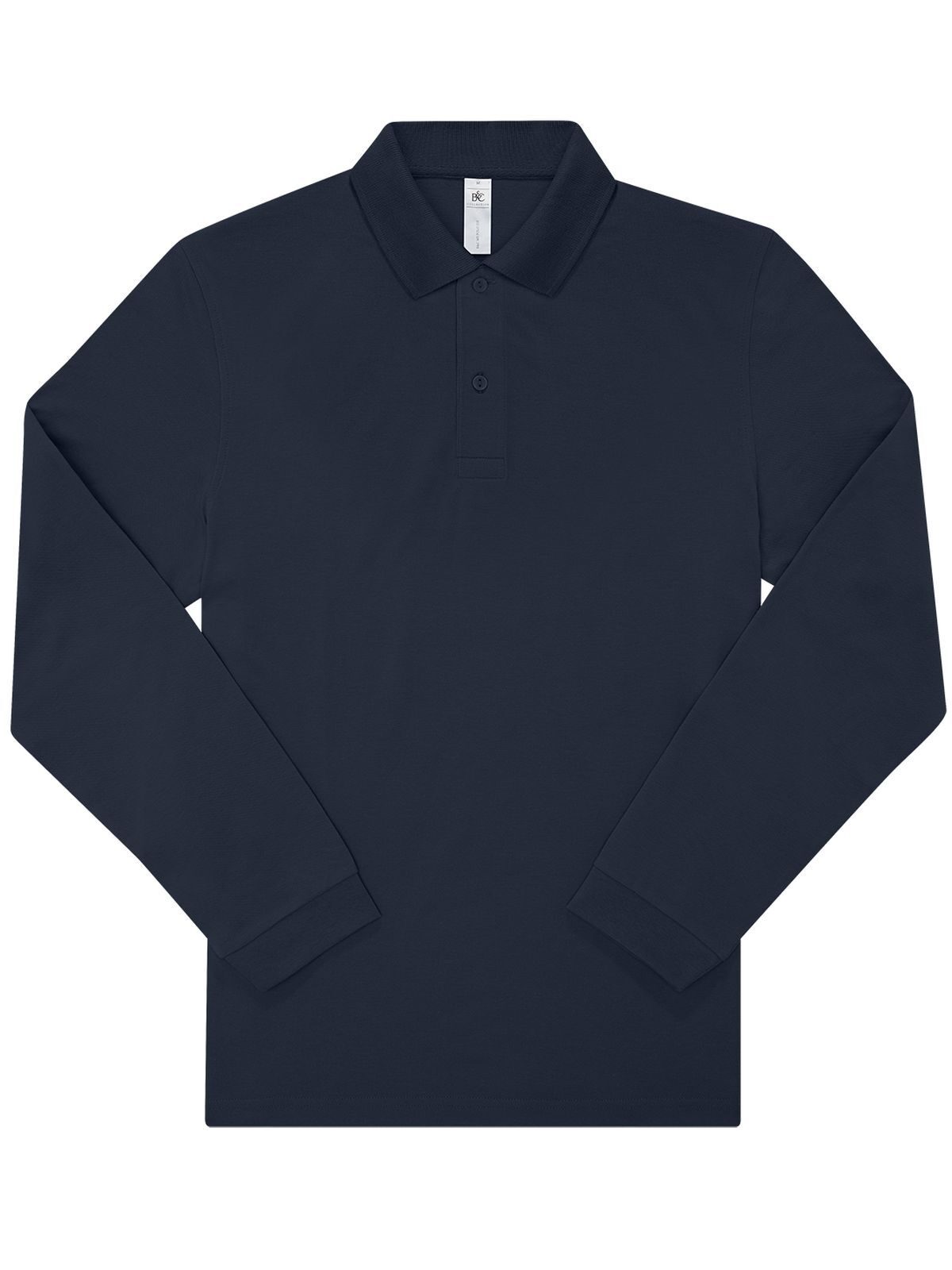 Mijn Polo 210 met lange mouwen - NA003 - Marine